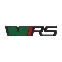 FSNK8 3D Metal Logo VRS Badge Car Trunk Front Grill Emblem For Skoda Fabia 1 MK1 Octavia 2 3 4 A7 A5 Superb RS VRS Sticker Accessories