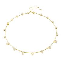 Swarovski Imber Exquisitely Detailed Crystal Necklace Women's Gold 5705481