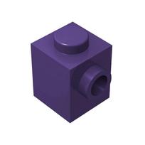 10 vnt. 87087 1x1 su kniedute šone Statybinės kaladėlės MOC Suderinamas su Brick Vaikų žaislai Dovanų dėžutė 10PCS