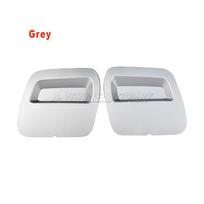 New 511802392R For Dacia Duster 2017-2021 1 Pair Black/Grey Front Bumper Tow Bar Eye Cover L+R ABS 511809831R Car Accessories pilka