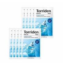 Torriden DIVE-IN Low Molecular Hyaluronic Acid Mask 10 Sheets white