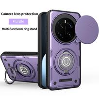For Honor Magic7 Pro Case Honor Magic 7 Pro Cover Magnetic Armor Shockproof Ring Holder Case Magsafe Wireless Charge Phone Cover HONOR Magic7 Pro black