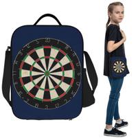 Winmau Blade Dartboard Insulated Lunch Bag for Kids School Cooler Thermal Food Box Tote Portable Lunch Boxes Container One Size beige