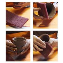 Pottery Tools Polishing Sponge Ceramic Blank Polishing Model Plaster Polishing Diy Clay Sculpting Modeling Grinding Tools white