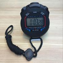 XL-013 Multifunction Electronic Sports Stopwatch Timer Water Resistant Large Handheld Timer Stop Watch for Sports  Fitness  and Referees black