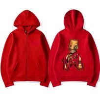 90S Rock Band Korn Issues Zip Up Hoodies Metal Gothic Men Vintage Oversized Zipper Hooded Sweatshirt Streetwear Fashion Pullover S