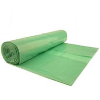 Heavy-Duty 50 Micron Trash Bags, Durable, Roll Of 25 120 L