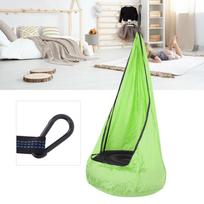210T Wrinkled Nylon Taffta Pod Swing Seat Children Hanging Hammock Ch  Outdoor Supplies green