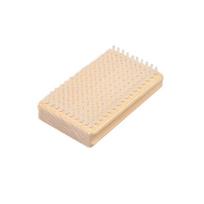 Wooden Handle Snowboard Brush Horsehair Brush Snowboard Tool Durable Ski Waxing Brush  Ski Supplies Nylon Brush beige