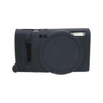 Camera Body Cover with Silicone Material, Secure Handhold Texture, Open Control Area, and Everyday Carry Routine pilka spalva