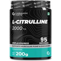 Carbamide Forte L Citrulline Malate - 200g | L Citrulline Supplement - 95 Servings | Unflavoured & Supports Endurance