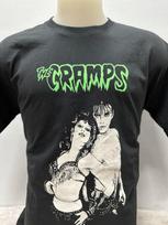 THE CRAMPS - ROCK BAND Unisex Black Cotton T-Shirt XXXL gray