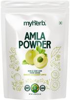 MYHERB 100% Natural Organic Amla Indian Gooseberry Powder (Dry), For Skin & Hair Care Food Grade, For Men & Women (227 Gm/0.5 Lbs)