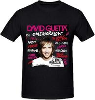 David Guetta DJ One More Love Black S to 5XL Unisex Shirt TV465 L black
