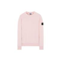 STONE ISLAND Garment Dyed Crew Sweat Men's 741563051-V0082 S white
