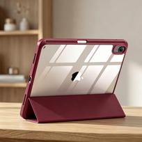 For Apple iPad (A16) 11th 11'' 2025/10th 10.9'' 2022 Generation Case with Pencil Holder, Hybrid iPad 11 10 Case with Clear Back (as the picture,iPad 10th 11th (A16)) white