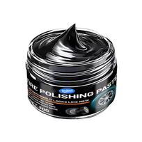 Car Plastic Restorer - Tire & Rubber Trim Renovator with Leather Repair Kit for Car Interior Cleaning & Scratch Remover black