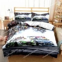 Drift Cars Cool Racing Car Bedding Set Single Twin Full Queen King Size Bed Set Adult Boys Bedroom 3D Print Men Boys Gift 135x200cm