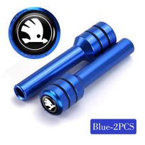 Alloy Car Security Window Door Lock Pin Safety Rod Knob Cover Auto Accessories For Skoda Octavia A5 A7 RS Fabia Superb Rapid