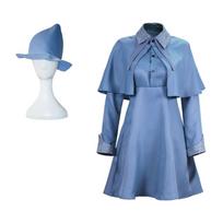 (Vaikams 120) Haris Poteris Fleur Isabelle Delacour Cosplay Kostiumai Beauxbaton Mokyklos Uniformos Rinkinys Vaikams Suaugusiems Kids 110