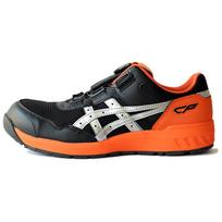 Asics Winjob CP209 BOA Patogūs Greitai Apsimaunami Žemi Lauko Funkciniai Batai Unisex Batai Juodi Oranžiniai 1271A029-0254H 44