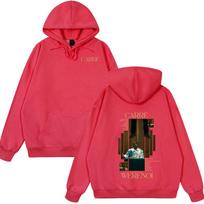 Hot Sale Streetwear Rapper WeRenoi Carré Album Hoodie Men Women Hip Hop Fashion Pop Music Hoodies Unisex Casual Vintage Clothing S red