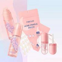 PINKFLASH - Bundle: Acne Pimple Patch & Skincare Set #Skincare Set - 3pcs white