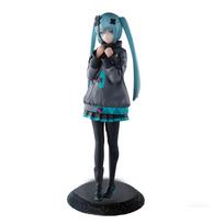 Nauja Anime Hatsune Miku Lėlės Modelio Animacinė Mielas Stalo Dekoracija Luminasta Pasaulyje Su Uždarytais Langais Miku Šventinės Dovanos black