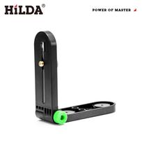 Hilda Green Light Laser Level: Two-Line, High Brightness, Ground-Sticking