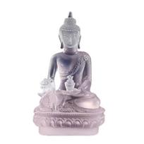Thai-style Medicine Buddha Statue Zen Ornaments Handmade Resin Buddha Crafts Resin Craft Pharmacist Buddhist Sculpture Desktop balta