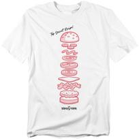 Spongebob Squarepants Kraby Patty 100% Cotton T-shirt Mens Tees Top M-4XL, White 3XL white