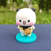 Yier Bubu Dudu Panda Bear Doll Cartoon Anime Souvenir Kawaii Small Gift Present Miniatures Animal Toys  Playsets Home Decoration Birthday Gift Present