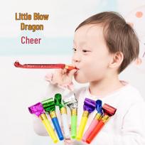 Large Smiley Face Dragon Whistle Children's Toy - Clown Street Stall Toy