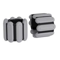 Adjustable Yoga Wrist & Ankle Weights with Quick-Release Silicone Bands & Leg Wraps Pair/1 lb (approx. 500g)