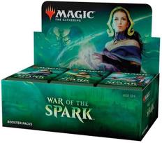 Wizards of the Coast MTG The Gathering War of the Spark Booster Pack Japanese Version 36 Packs Magic (BOX) gray