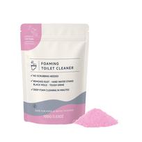 Foam Toilet Bowl Cleaner - Stain Remover, Odor Reducer, Fresh Scent white