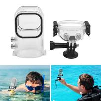 Action Camera Waterproof Case 45m Protective Dust Proof Action Camera Underwater Diving Housing for Insta360 X3 white