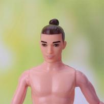 Children Gift Moveable Jointed Ken Doll Body Multi-Joint Rotatable Male Nude Body Flexible 30Cm Move Doll Toys Doll Diy beige