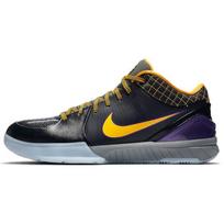 Nike Zoom Kobe 4 Protro Carpe Diem Slip Resistant Lightweight Low top Performance Basketball Shoes Men's Black Yellow AV6339-001 41 black