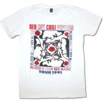 2026 Red Hot Chili Peppers Rock American Vintage Print Men's and WomenT-shirt Cotton T-shirt T-shirt Cotton Oversize Clothing S