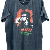 Vintage 80s ANTI NOWHERE LEAGUE Punk Rock Tour Concert Promo t Shirt and kids shirt size L 130 black
