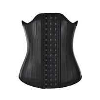 Latex Waist Trainer Plus Size Body Shaper Postpartum Tummy Control Slimming Waist Belt S juoda