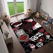 My Chemical Romance Rug,Punk rock carpet,Welcome to the Black Parade,Helena,I'm Not Okay (I Promise) 60x90cm