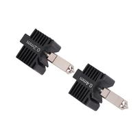 3D Printer Hot End Kit Fit for Bamboo Lab X1 P1S Hardened Steel with 0.2mm 0.4mm Nozzle Ceramic Heater Replacement Parts Accessories black