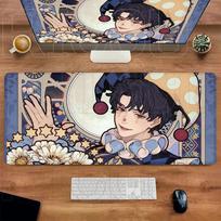 XXL 40x90cm Lord of the Mysteries Mouse Pad PC Gaming Accessories Keyboard Popular Anime HD Print Desk Mat Expansion Mouse pads 30x60cm brown