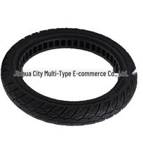 14x2.125 Honeycomb Electric Bicycle Tire - No-Inflation, Wear-Resistant, Durable 14x2.125 Wear-Resistant Solid Tire black