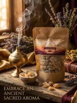 Jallan Pure Frankincense Resin 100g Pack| Monastery Incense| 100% Pure Boswellia Resins| Frankincense Tears| Kunthirikkam.