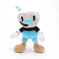 2 vnt. Cuphead pliušinės lėlės žaislai Mugman žaidimo lėlės žaislai Nuotykiai Minkšti kimšti pliušiniai žaislai Vaikams Gimtadienio dovana