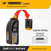 ToughBuilt Quick-Release Electrician Tool Bag with Belt TB-CT-34-B Electrician Instrument Tool Bag yellow