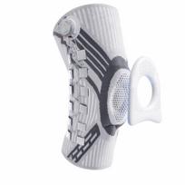 Elastic Shin Defender Adjustable Knee Brace Support Professional Sports Knee Brace  Running XL white